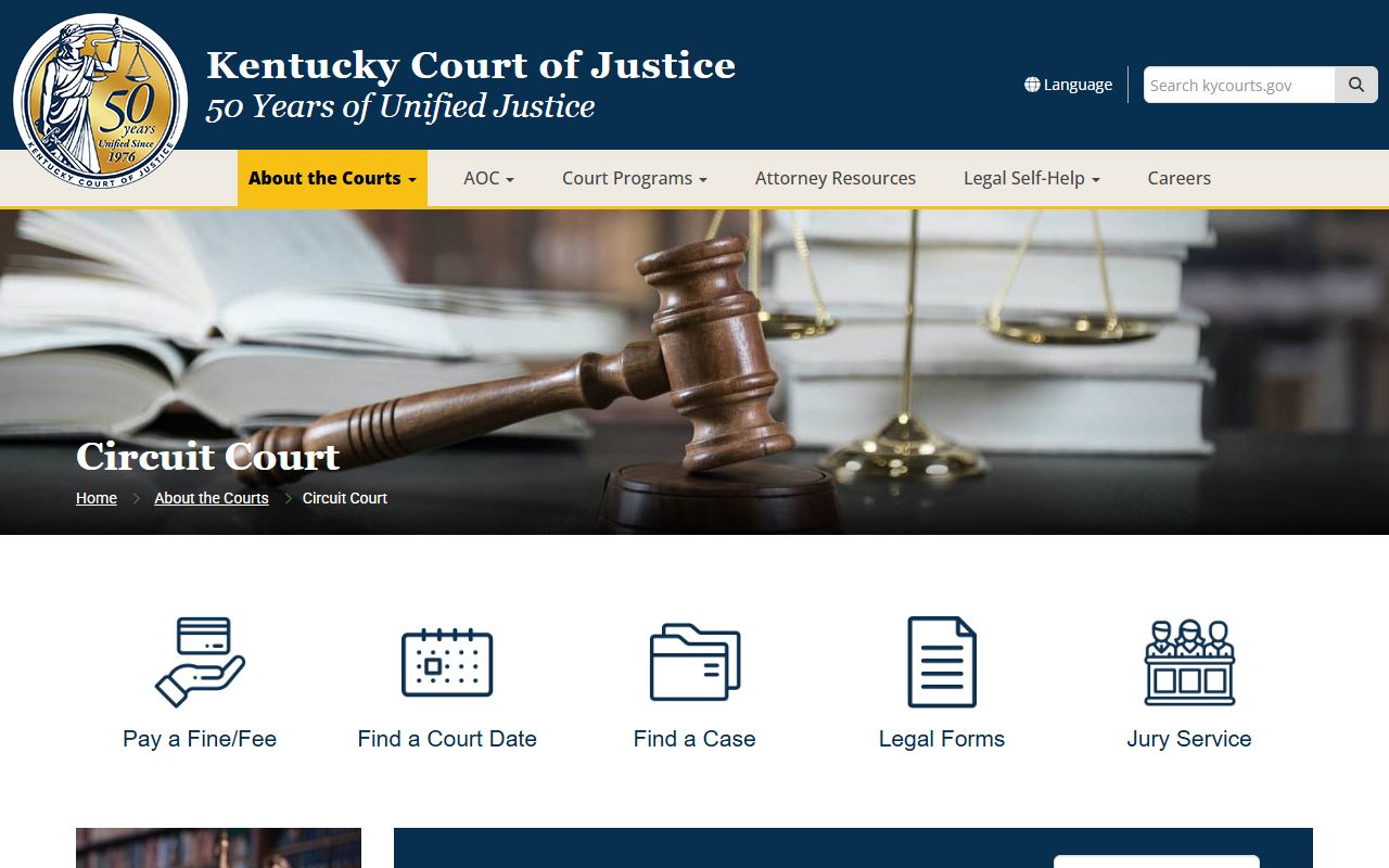 Floyd County court records Kentucky Circuit Court jurisdiction page
