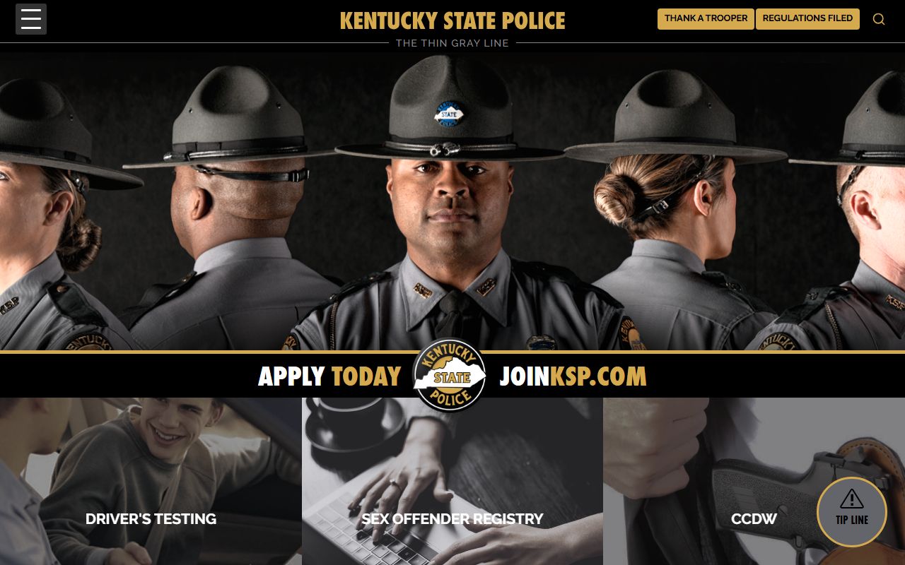 Floyd County criminal court records Kentucky State Police home page