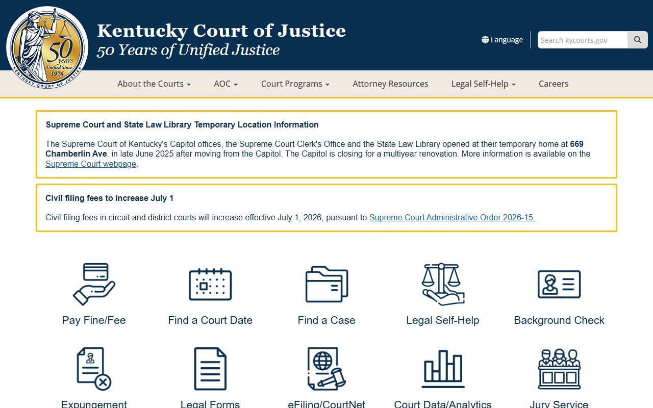 Floyd County Court Kentucky Court of Justice home source