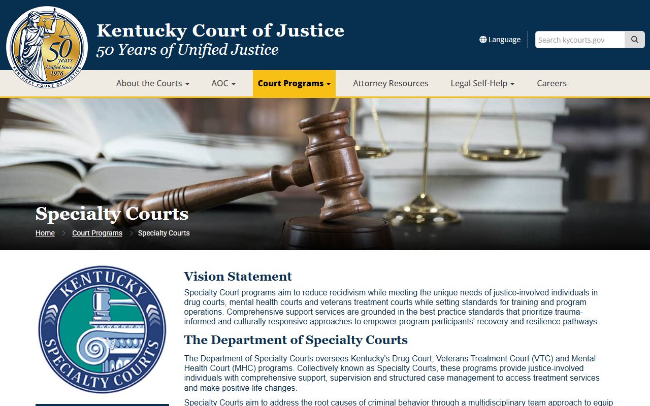 Floyd County Court specialty court records source