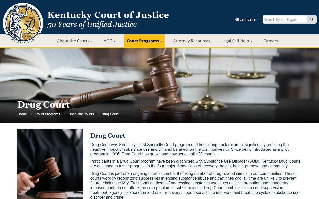 Floyd County Court Drug Court program source