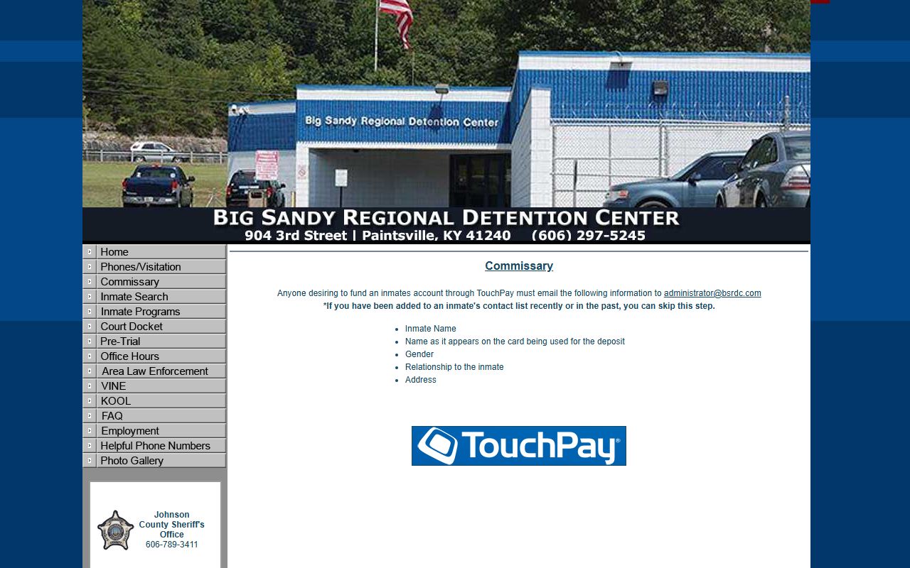 Floyd County probate records not Big Sandy commissary payments